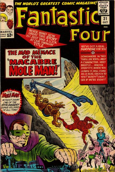 Photo:  Fantastic Four 31, October 1964